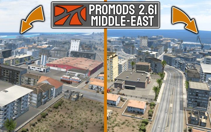 【YouTube】欧卡2mod_Promods 2.61中东附加|ProMods 2.61 Middle-East Addon截图