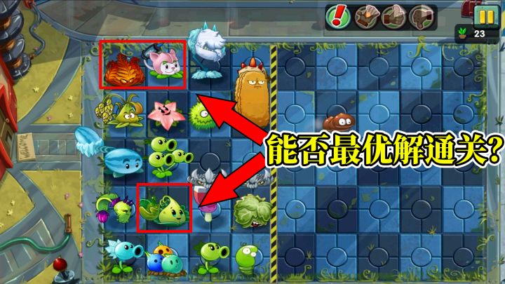 pvz2:听说这是挺难的自制关?作者名字还挺别致!截图
