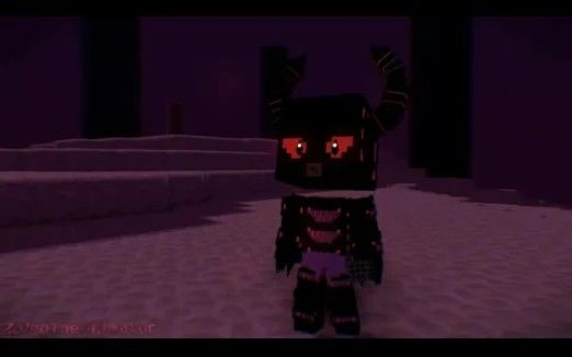 (随机)末影杀手 VS B-Zalgo扎鲁 | Sonic.EXE 开始动画场景 Minecraft 测试动画截图
