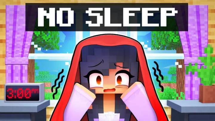 【Aphmau】阿弗茂在《我的世界》中不能睡觉!截图