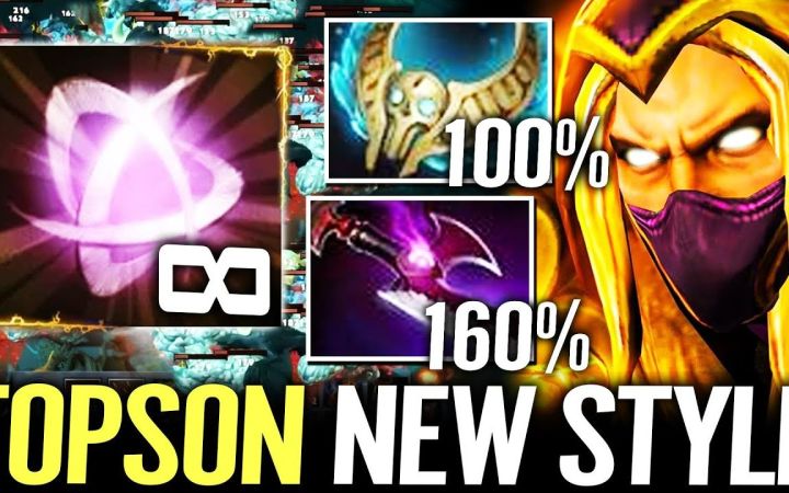 TOPSON中单卡尔,亡魂胸针+大推推 VS 超高经济PA【DOTA2祈求者】截图