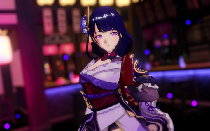 【原神MMD】MAGO【雷电将军】【搬运】截图