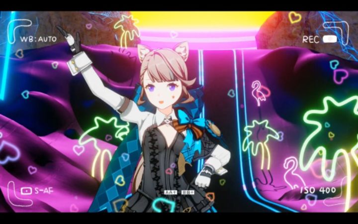 【原神mmd】黑丝猫娘琳妮特《Love Trial》截图