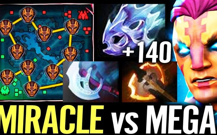 吃个银月!MIRACLE神装敌法师 VS 神装美杜莎+超级兵截图