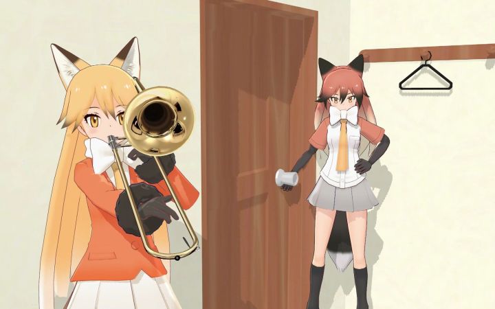 【兽娘MMD】今天银狐不在家截图