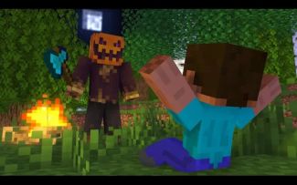 怪物学院第1758集丨scary Halloween 2022 Horror Challenge丨我的世界动画