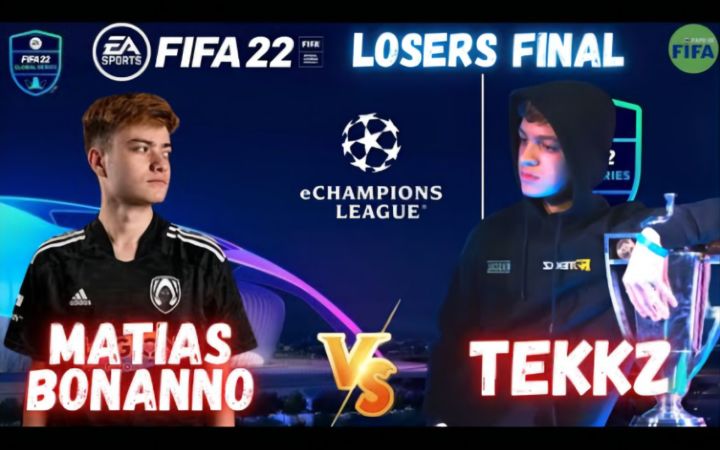 FIFA22电子欧冠败者组决赛 — TEKKZ VS MATIAS BONANNO截图