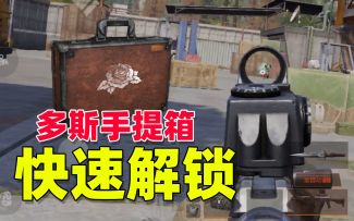 暗区突围：快速解锁，多斯的手提箱