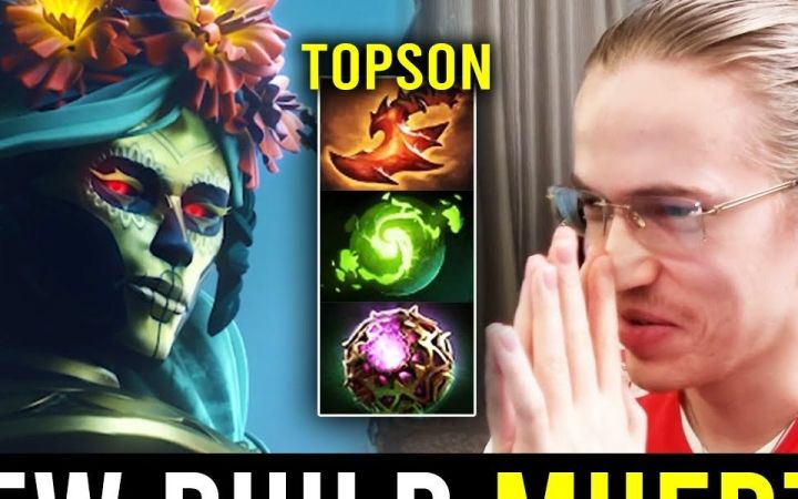 是谁玩新英雄出刷新球加大跳刀?哦,是TOPSON【DOTA2】截图