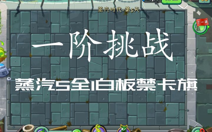 蒸汽5全1阶白板禁卡旗截图