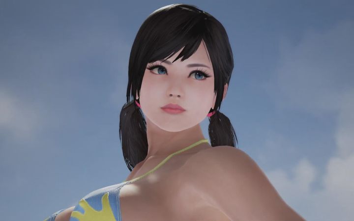 《铁拳7》X《死或生》MOD 心妹的泳装截图