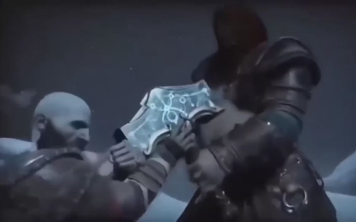 《战神:诸神黄昏》奎爷VS雷神索尔截图