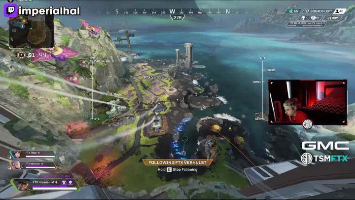 【APEX/转载】有情人终成眷属,hal被nickmercs阴了截图