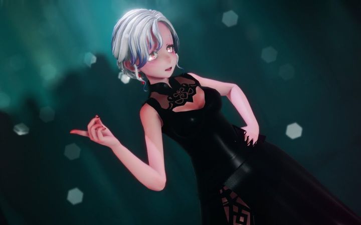 【MMD】BIBI - Vengeance【TDA Black Mistress 弱音】【搬运】截图