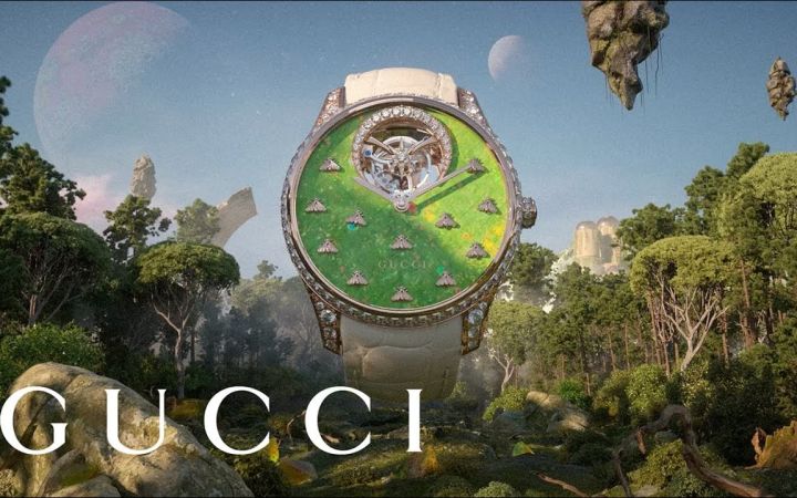 Gucci 最新广告，简直就是艺术品截图