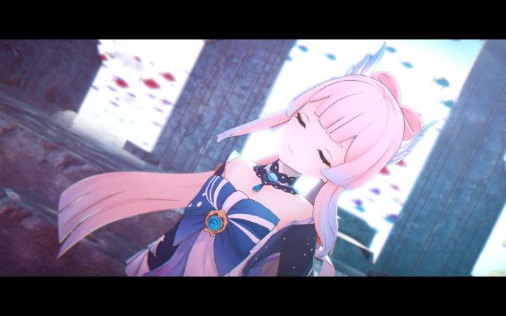 【原神MMD】Marine Bloomin' 【心海】【搬运】截图