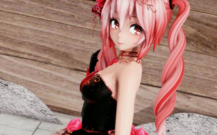 【MMD】染上你的颜色【重音】【搬运】截图
