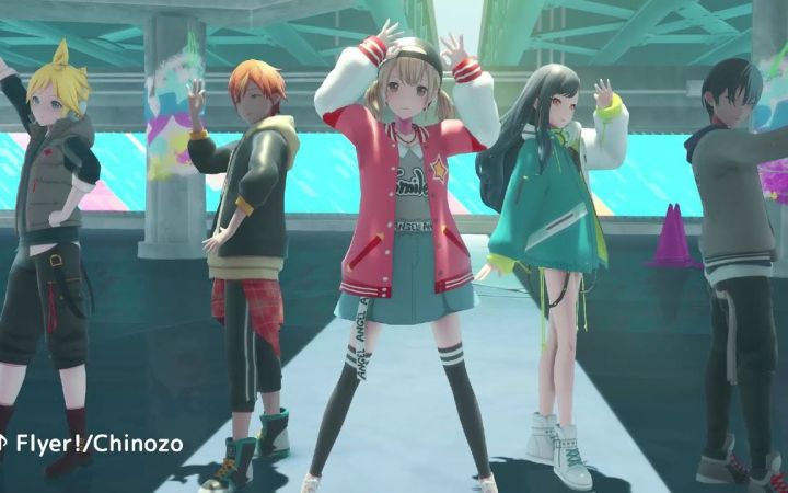 【世界计划MMD】Flyer! 【Vivid BAD SQUAD】【搬运】截图