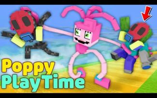 怪物学院1668集丨长腿妈咪家人Challenge丨Poppy playtime我的世界动画