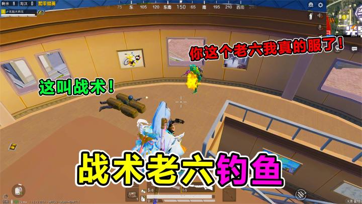 搞笑吃鸡:遇到老6不要慌,学会这招“隐身术”神仙也拿你没办法截图