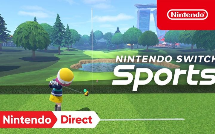 【IGN】《Nintendo Switch 运动》「高尔夫球」宣传视频截图