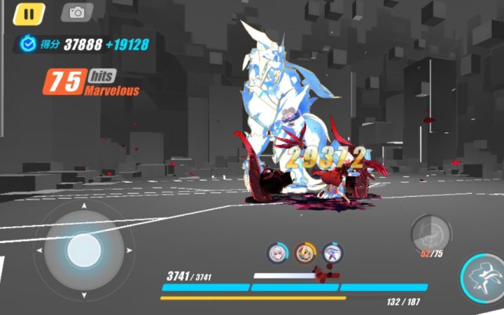 【崩坏3】杀你不需要第二个大，s0星希山蓝37824祸斗（已出37888）截图