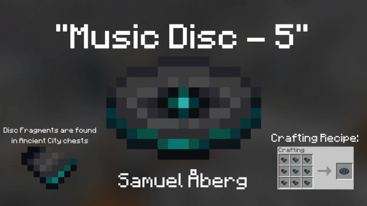 新的Minecraft 1.19音乐光盘-“5”由Samuel Åberg截图
