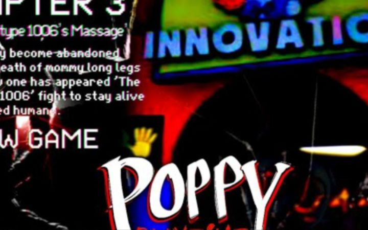 搬运同人作品做的第三章预告片 Poppy playtime 3 泼比的游戏时间第三章截图