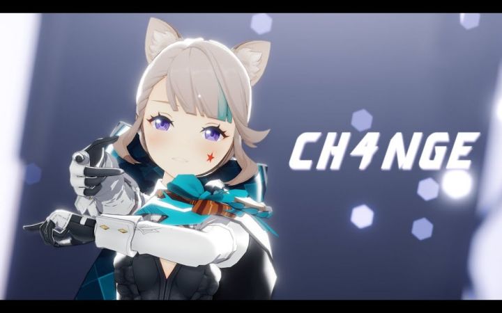 【原神MMD】CH4NGE【琳妮特】【搬运】截图