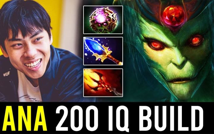 ANA美杜莎，玲珑心+大根打敌方猴子好用吗【DOTA2】截图