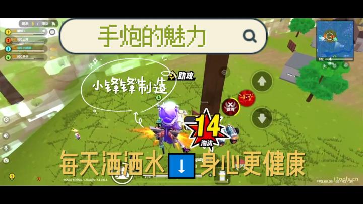 小伙伴们，每天洒洒水身心更健康-手炮的魅力截图