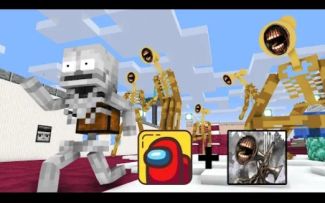 MC怪物学院动画丨在我们之间骷髅 VS 5个Siren Head丨我的世界动画