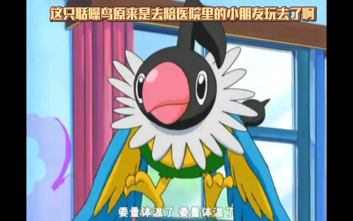 精灵宝可梦 这只聒噪鸟原来是去陪医院里的小朋友玩去了啊截图