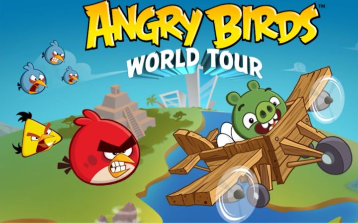 曾经Rovio竟然做过这个怒鸟版本-愤怒的小鸟:世界旅游截图