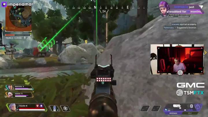 【APEX/转载】早就听说APEX玩家的静态视力为0,更何况是在ALGS资格赛中截图