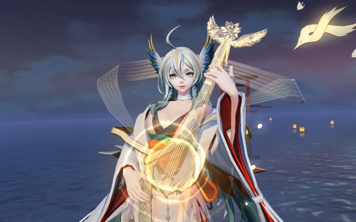 【技能展示】全新射类式神「紧那罗」登场!截图
