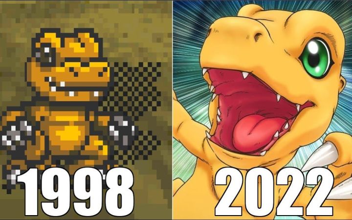 【转载】数码宝贝游戏进化史 1998-2022 Evolution of Digimon Games截图