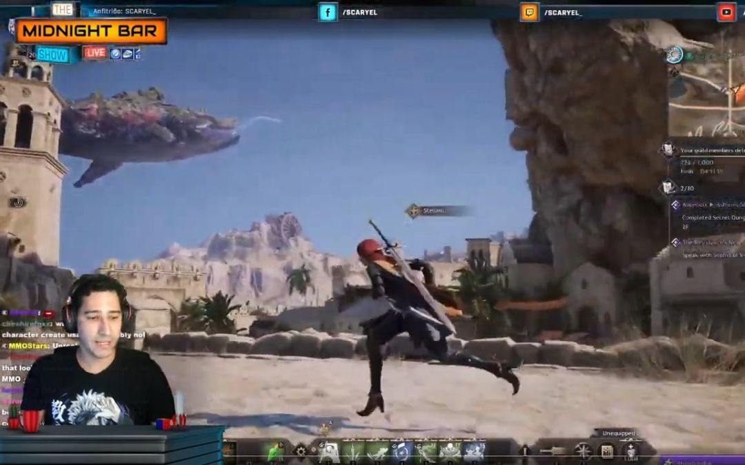 国外玩家欣赏MMORPG《王权与自由》21分钟试玩演示（生肉）截图
