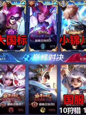 《 限 定 返 场 》 #王者荣耀 #小锦儿李白 #巅峰赛 #游戏精彩时刻 #游戏创想行动截图