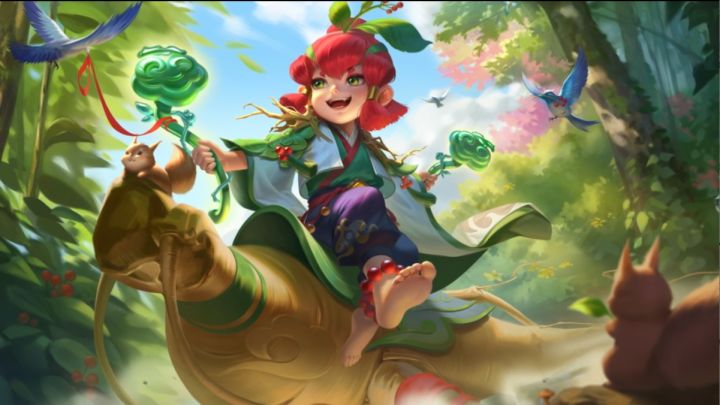 陆逊皮肤“百草之王”展示截图