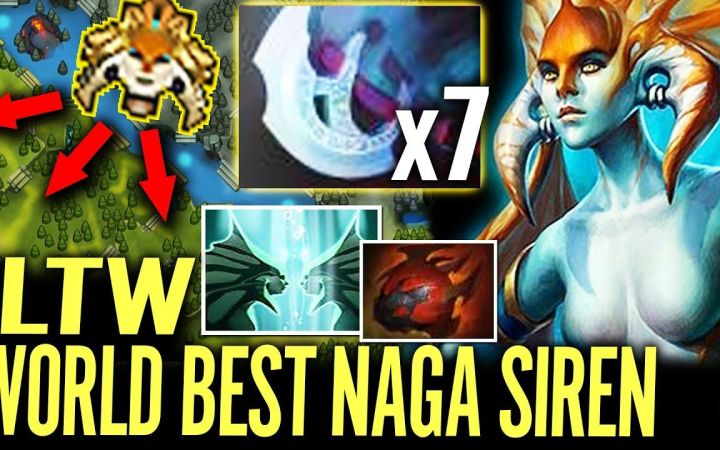 ILTW娜迦海妖,33分钟六神装扫图【DOTA2】截图