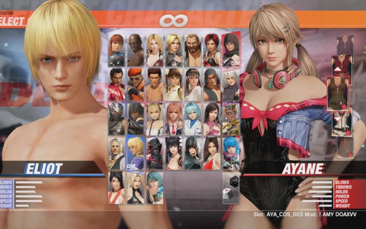 《死或生6》MOD 沙滩排球艾米小姐姐乱入截图