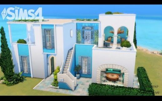 【模拟人生4速建|搬运|附链接|20×20|nocc】Greek Villa截图