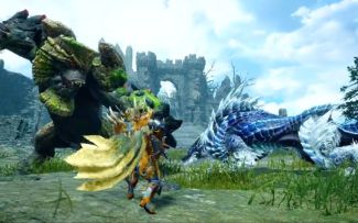 《怪物猎人崛起 曙光》刚缠兽冰狼龙新实机演示