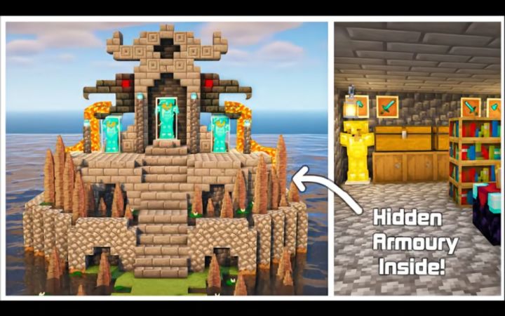 【Minecraft】史诗级盔甲展台截图