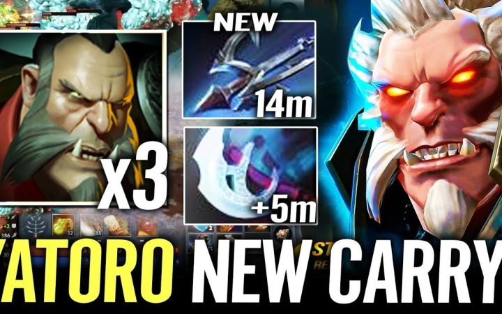 YATORO狼人,鱼叉+冰眼 VS 3W6经济恐怖利刃能赢吗【DOTA2】截图