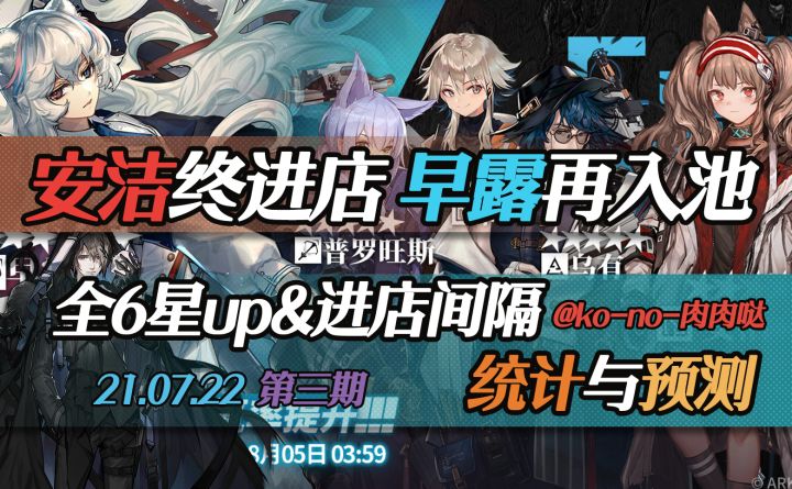 【8.5傀影进店，8.19闪灵进店？】7.22卡池简评&进店统计&预测第三期截图
