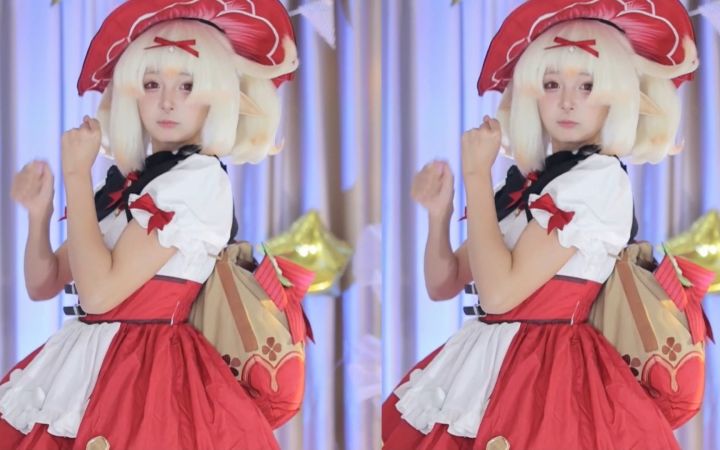 【鱼子酱】《Summertime》可莉限定 直播跳舞录屏截图