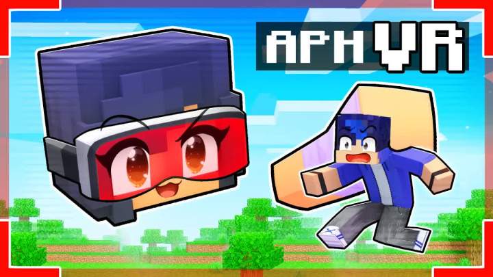 【Aphmau】永远不要让APHMAU玩MINECRAFT VR…截图