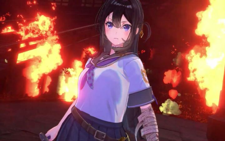 《SAMURAI MAIDEN -武士少女-》发表宣传视频截图